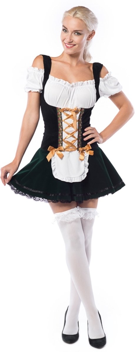 Boeren Tirol & Oktoberfest Kostuum | Beate Bierschuim | Vrouw | XL | Bierfeest | Verkleedkleding